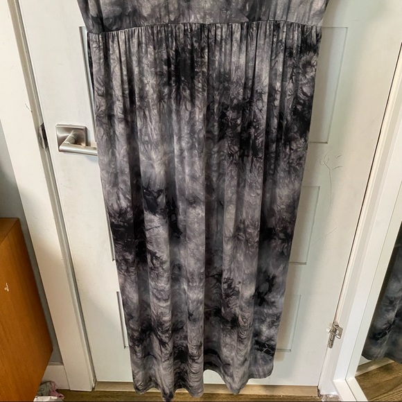 Tie-Dye Lost in Layers Dolman Maxi Dress L/XL - Picture 6 of 7
